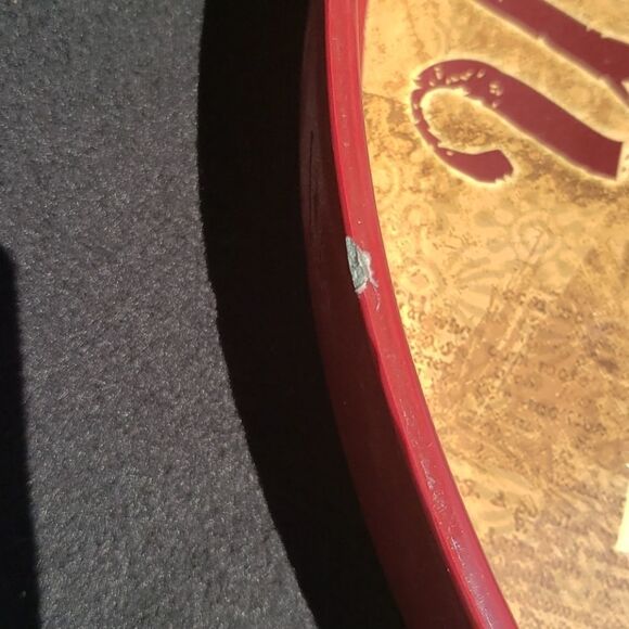 "Wine Lovers Gather Here" Decorative Serving Tray - Picture 6 of 6